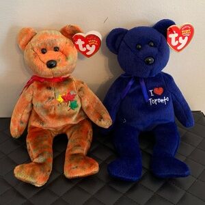 2 Beanie Babies